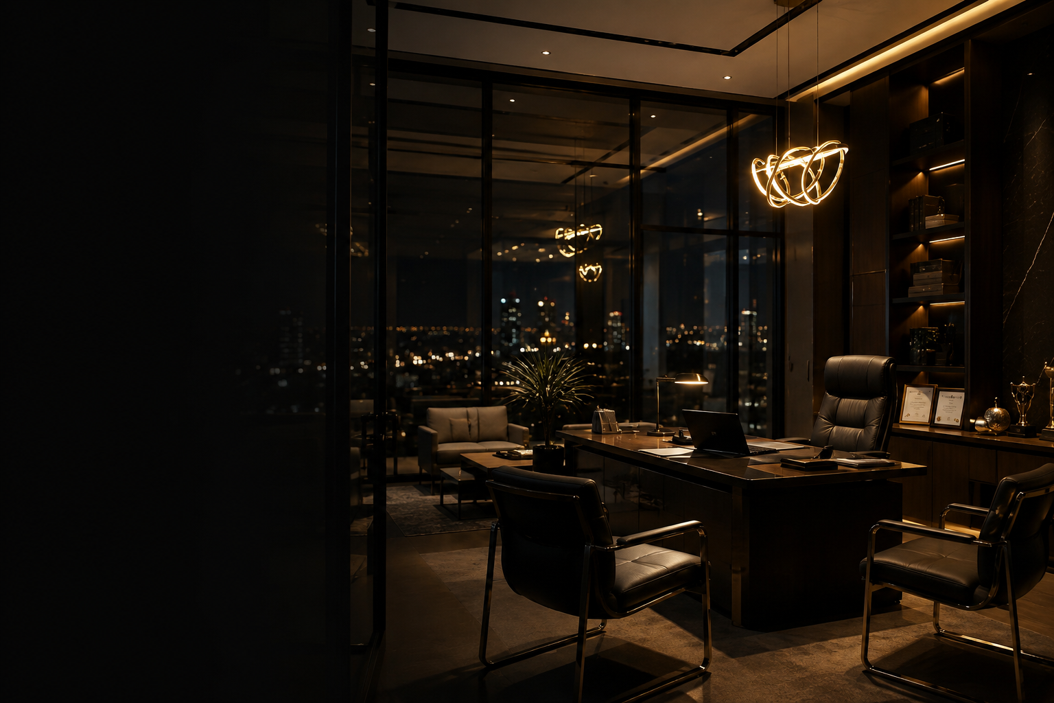 Premium automotive showroom visual